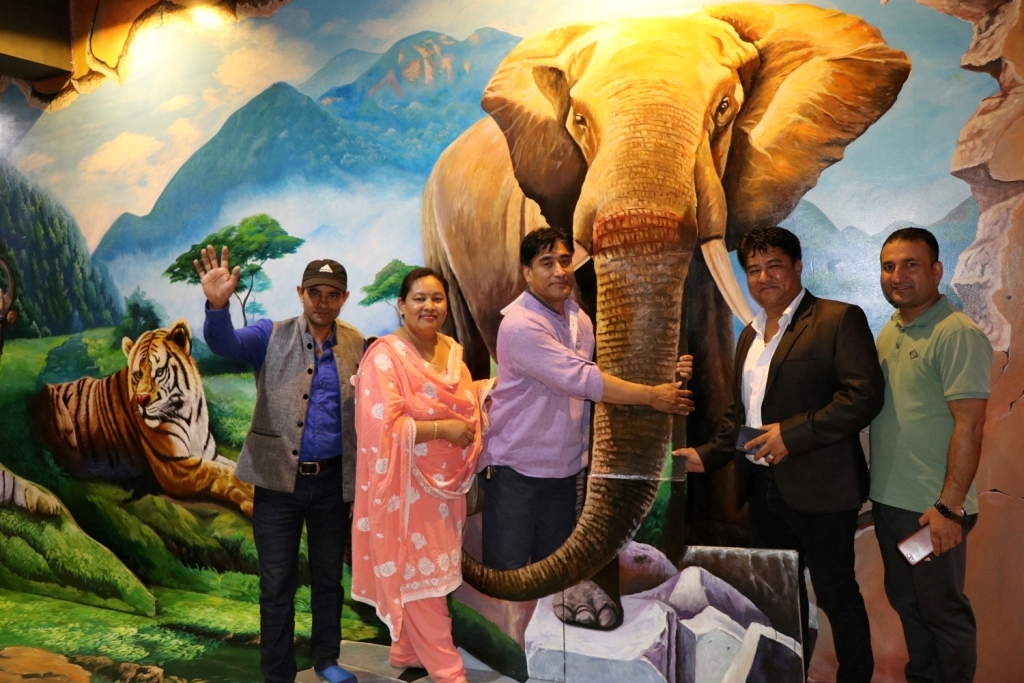 पर्यटक बोलाउन भक्तपुरमा खुल्यो ‘वान डे थ्रीडी आर्ट म्युजियम’