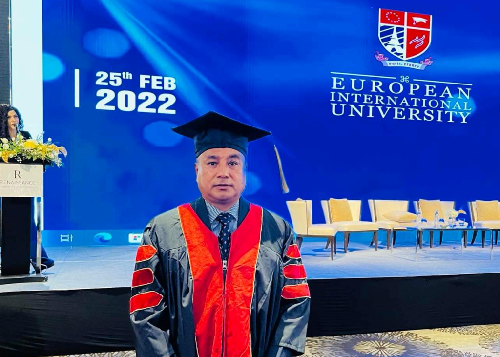 ग्राण्डीका अध्यक्ष कुँवरलाई अन्तर्राष्ट्रिय सम्मान, व्यावसायिक व्यवस्थापनमा कुशल नेतृत्व