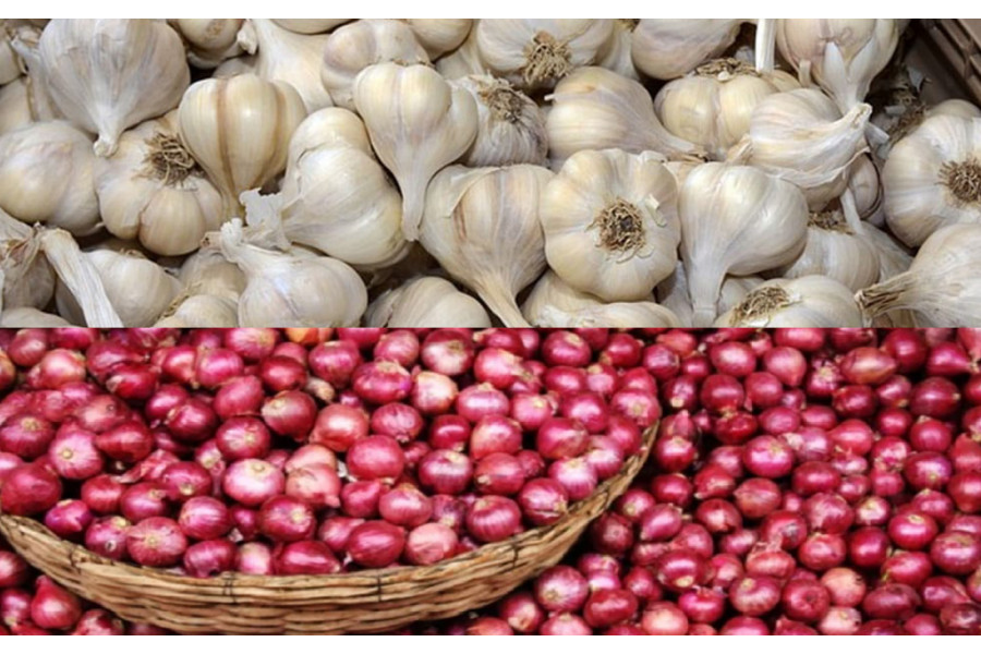 प्याज र लसुनमा १ रुपैयाँ अनुदान