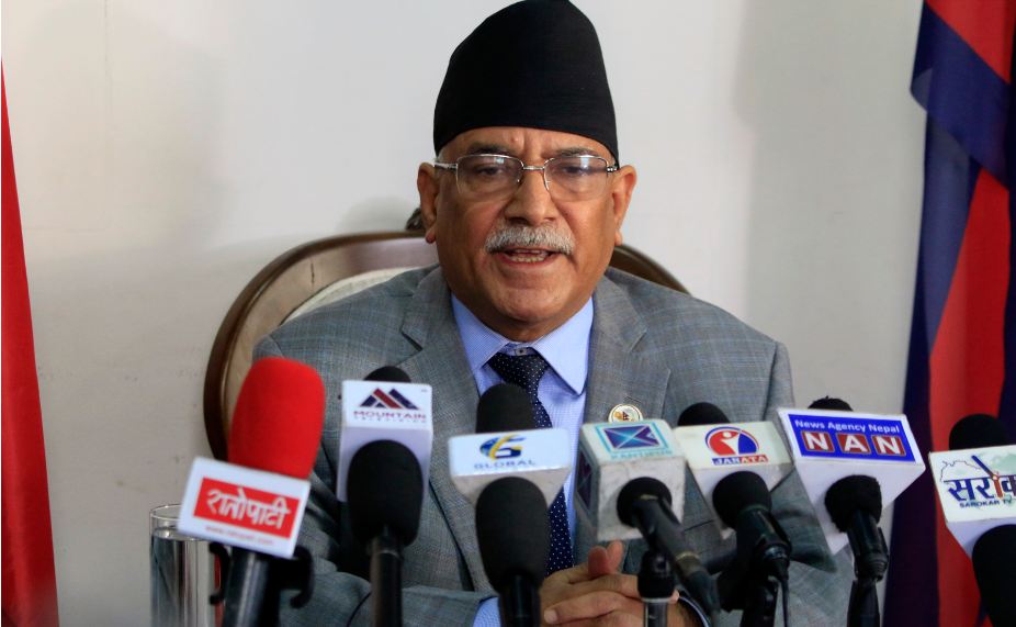  गठबन्धन बच्ने त खासै ठूलो कुरा रहेन, मुलुक प्रतिगामीको हातमा जानबाट बचेको छ: अध्यक्ष  प्रचण्ड