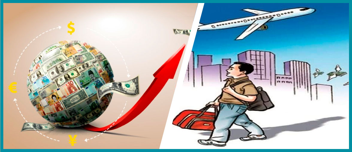 दुई लाख नेपाली विदेशीए, पाँच खर्ब ४० अर्ब विप्रेषण भित्रियो