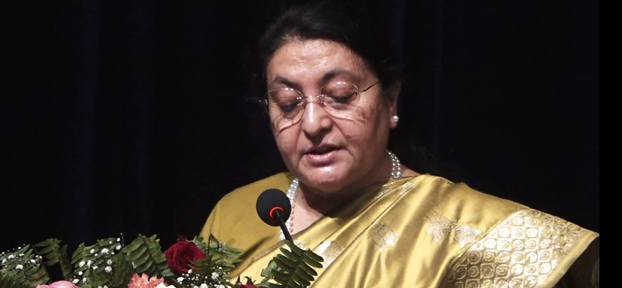 लोकसाहित्य एवं साहित्यिक कृतिहरुलाई संकलन गरी बाहिर ल्याउनुपर्ने राष्ट्रपतिको भनाइ