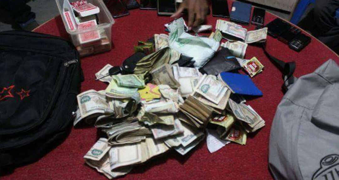 बालाजु बाइपासबाट ३६ हजार नगदसहित नौ जना पक्राउ