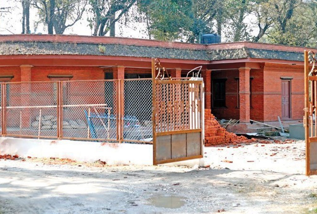 भत्काइयो बतास समुहले नारायणहिटीमा बनाएको रेष्टुरेन्टको संरचना 