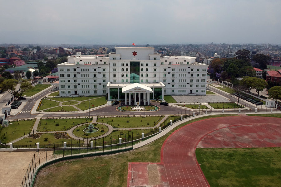 सेनाको सङ्गठनात्मक संरचनाबारे जानकारी