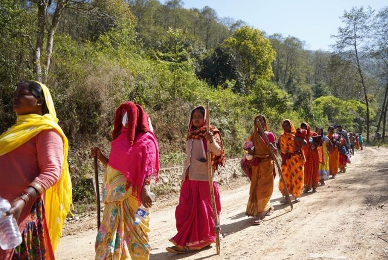 तराईबाट हिँडेर काठमाडौँ भित्रिएका मिटरब्याज पीडितद्धारा यसरी गरे खुलामञ्चमा प्रदर्शन 