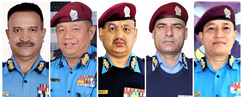 पाँच डिआइजी एआइजीमा बढुवाका लागि सिफारिस, भावी आइजी बन्दै यी मध्यका एक अनुहार