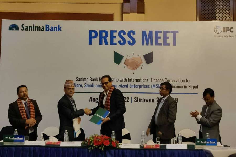 आइएफसीबाट सानिमा बैंकले लियो २ करोड अमेरिकी डलर ऋण 