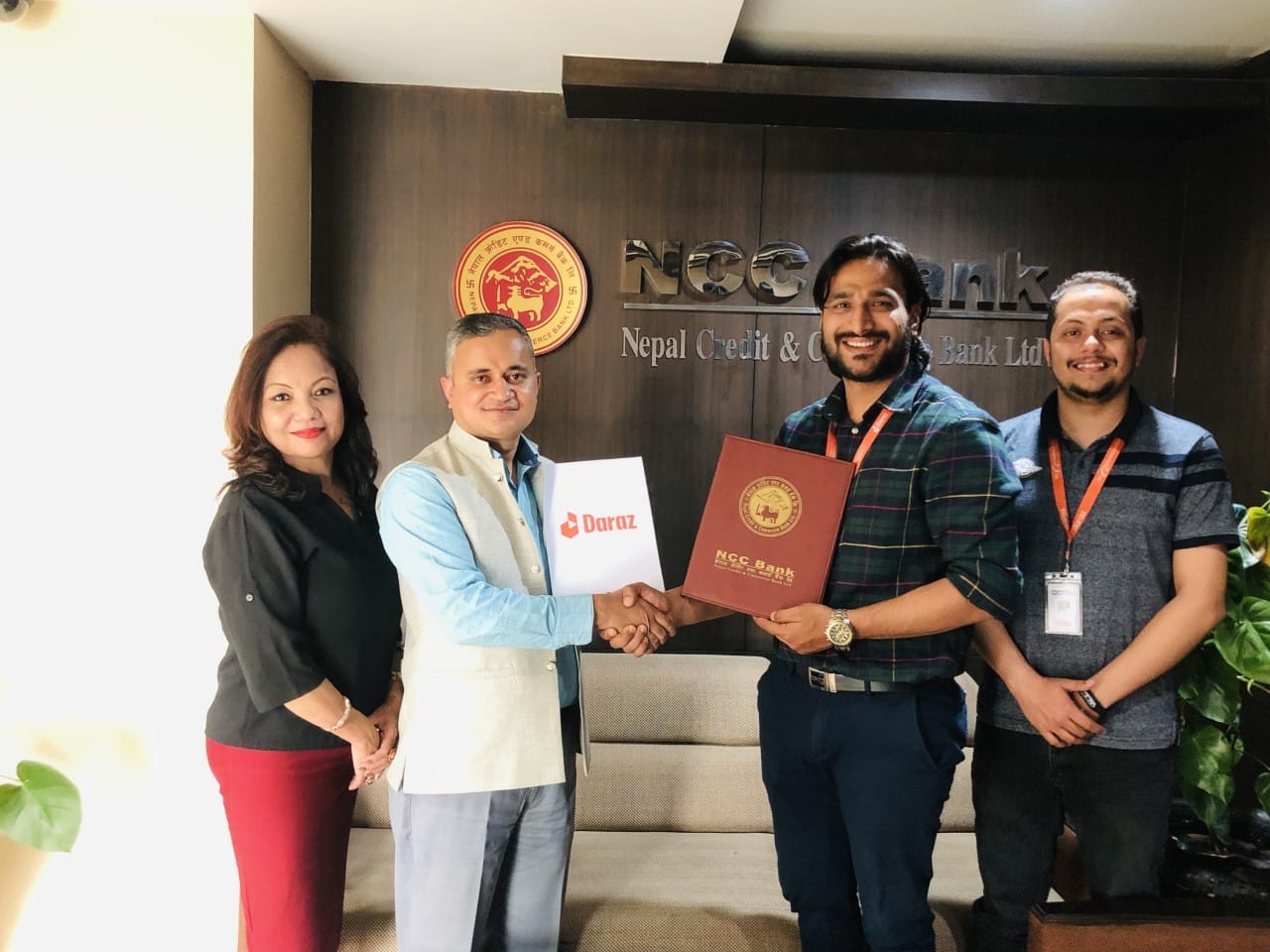 एनसीसी बैंक र दराजबीच छुट सम्बन्धी सम्झौता