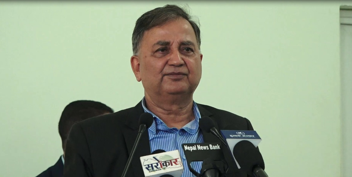 अहिलेको गठबन्धनसँग कुनै सिद्धान्त र गन्तव्य छैनः वरिष्ठ उपाध्यक्ष पोखरेल 