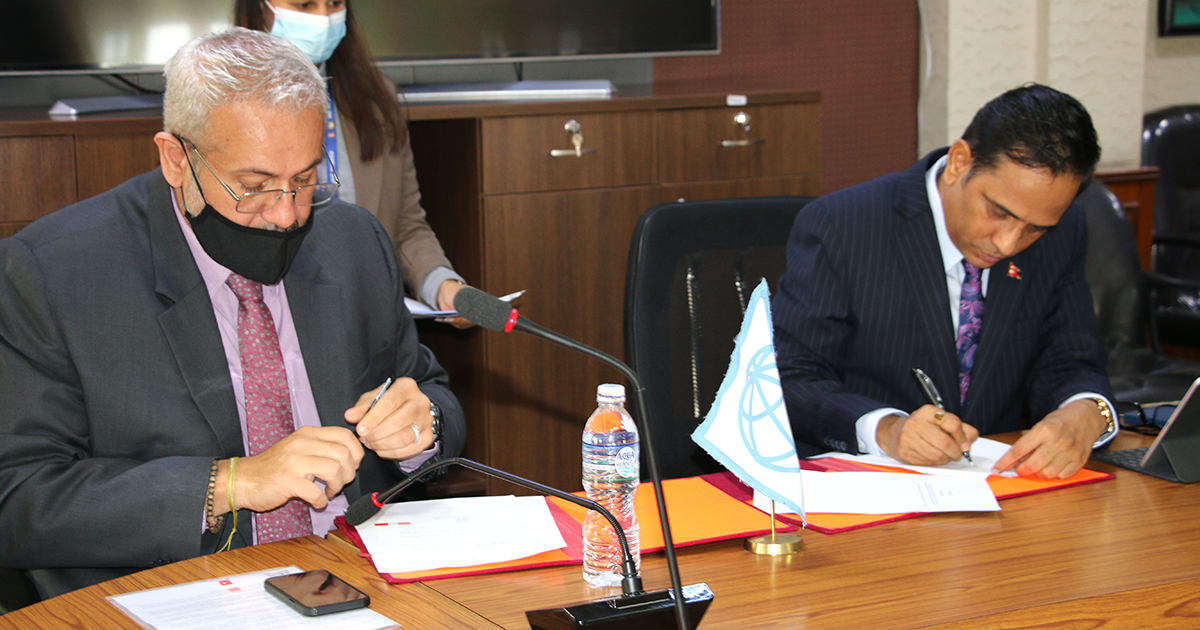 खोप खरिदका लागि नेपाल र विश्व बैंकबीच ऋण सम्झौता 