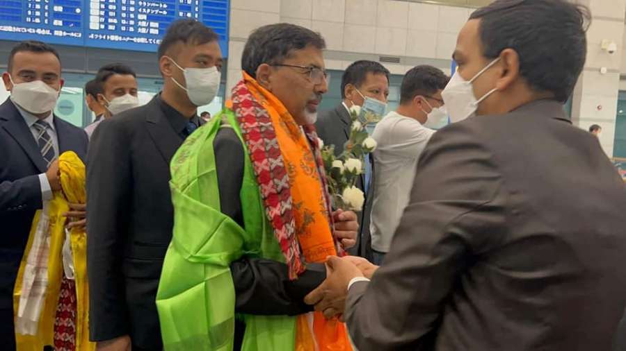 किन गए अर्थमन्त्री जनार्दन शर्मा कोरिया ?