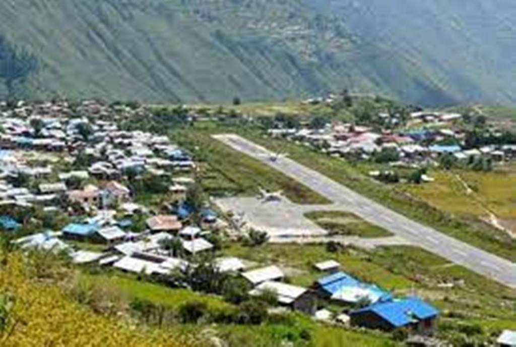 हुम्लामा अवरुद्ध हवाई सेवा चल्यो