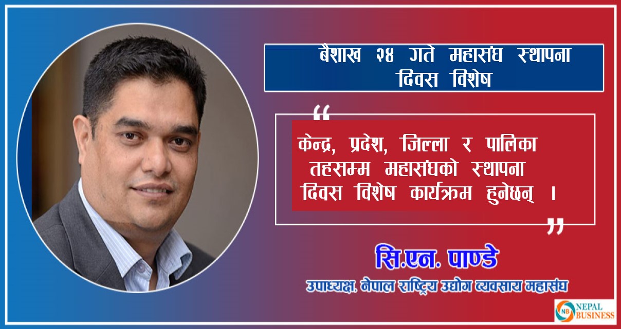 स्थापना दिवसमा निर्वाचन केन्द्रीत भएर देशभर कार्यक्रम हुन्छ : उपाध्यक्ष पाण्डे 