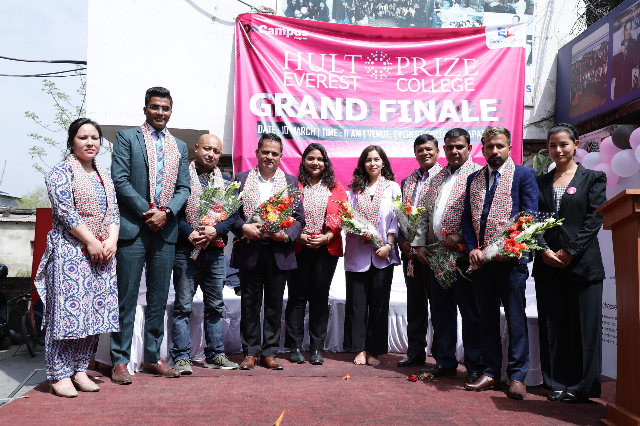 एभरेष्ट कलेजमामा ’हल्ट प्राइज अन क्याम्पस’ कार्यक्रम सम्पन्न, युन विजेतालाई १ मिलियन डलर  