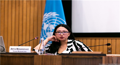 युनेस्कोको नीति समेलन : नेपाली अनुसन्धानकर्ता आर्यालाई दक्षिण एसियाको प्रतिनिधित्व गर्ने अवसर