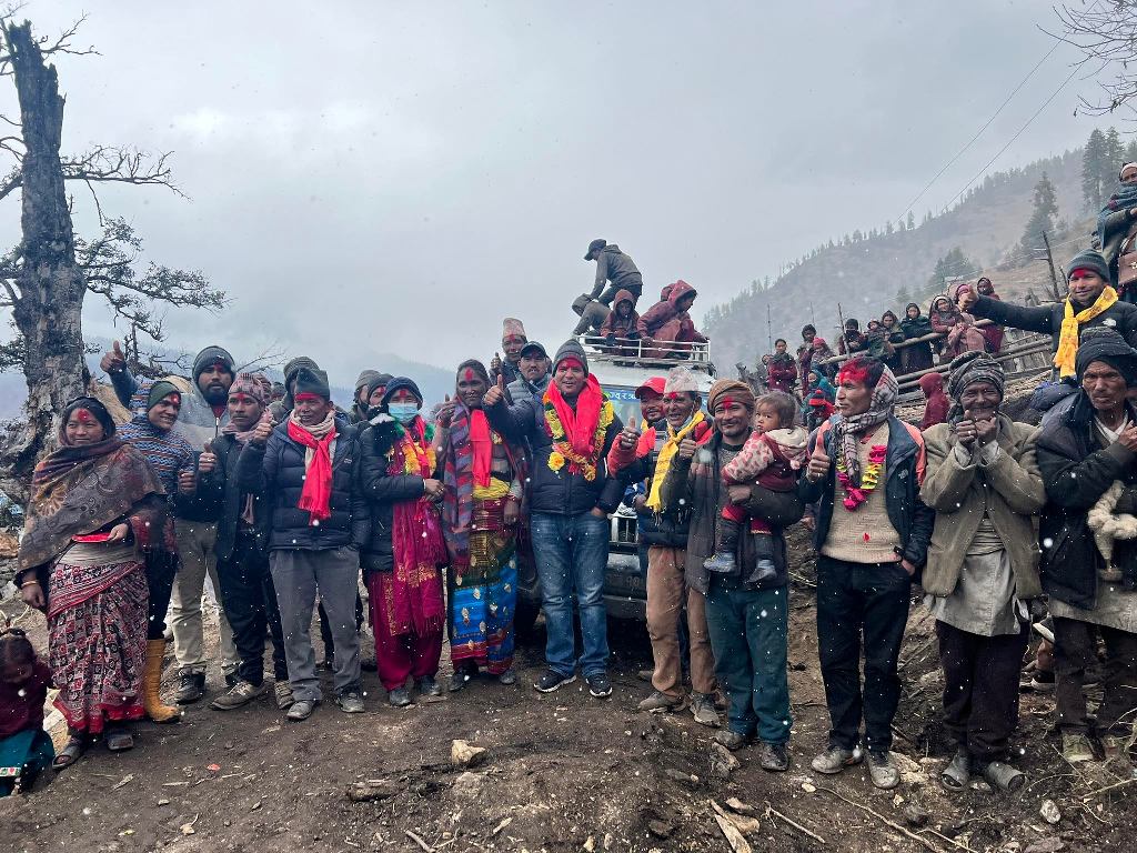 पहिलो पटक गाडी पुग्दा...