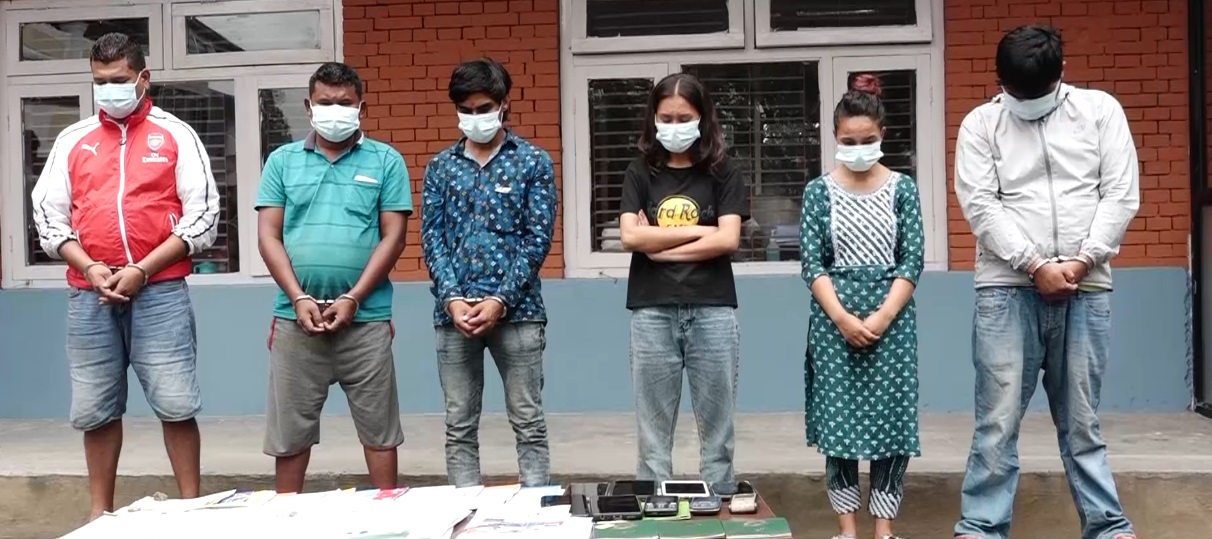 नक्कली बिहे र योजनाबद्ध हत्या गरी साढे २ करोड बीमा रकम लिने ६ जना पक्राउ 