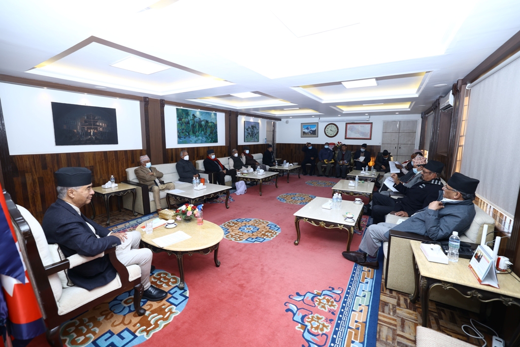 सर्वदलीय बैठक : संसद् सञ्चालन गर्न प्रमुख  प्रतिपक्षी दललाई आह्वान, एमसिसीबारे निर्णय हुन सकेन