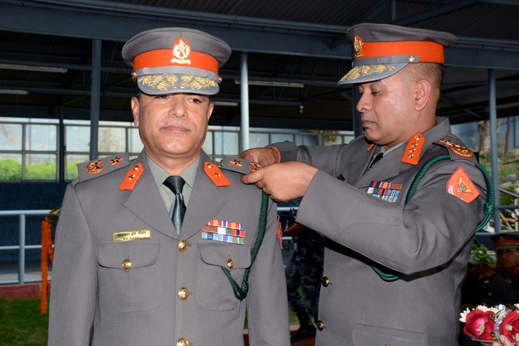 सशस्त्रका पौडेल एआइजीमा पदोन्नति