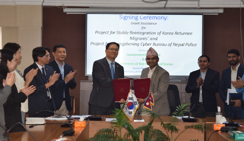 कोरियाले नेपाललाई करिब दुई अर्ब अनुदान दिने, कुन–कुन विषयमा भयो सम्झौता ?