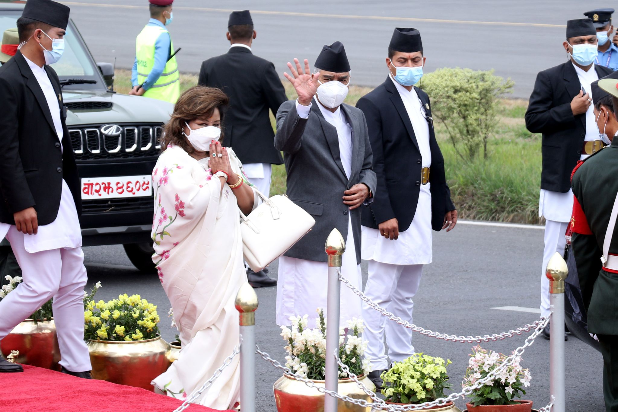 भारतको राजकीय भ्रमण सकेर प्रधानमन्त्री देउवा स्वदेश फिर्ता