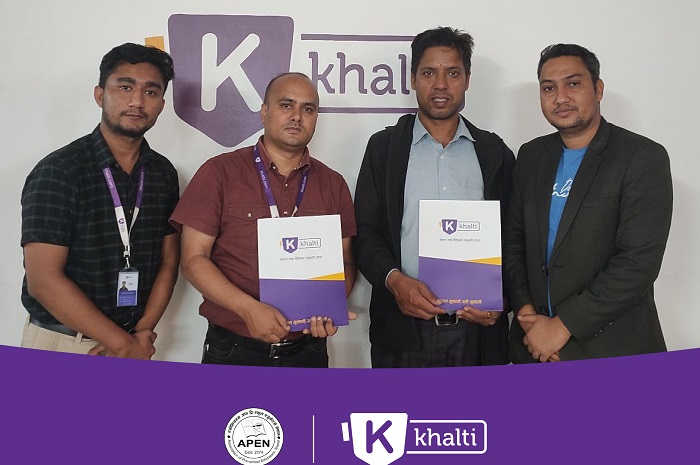 एसोसिएसन अफ प्रि–स्कूल एजुकेटर्स नेपाल र खल्तीबीच शुल्क भुक्तानी सम्बन्धी सम्झौता 