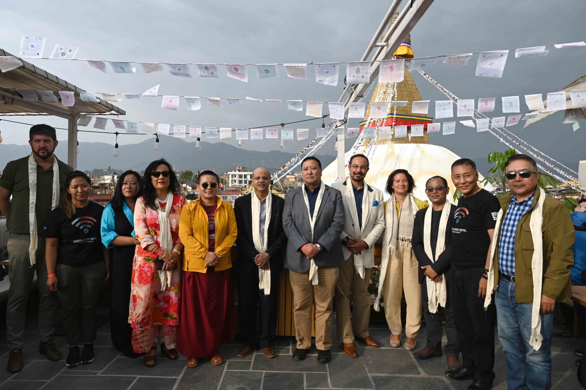 नबिल बैंकले सुरु गर्यो ‘बौद्ध स्तुपामा वातावरण मैत्री लुङ्गटा’  