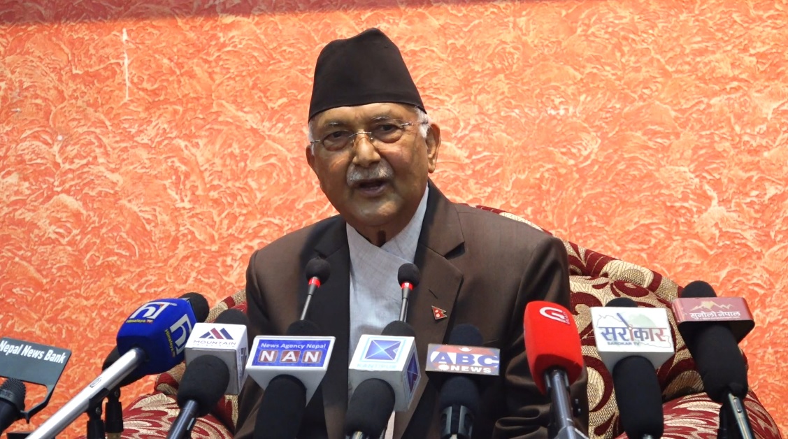 छिमेकी मुलुकसँग भरपर्दो र विश्वसनीय नीति प्रस्तुत गर्न अध्यक्ष ओलीको आग्रह