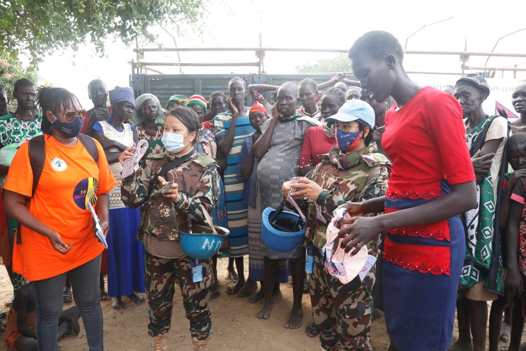 सेनाद्धारा सुडानमा जनहितकारी कार्य 