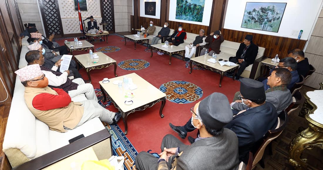 सत्ता गठबन्धनको बैठक, माओवादी र समाजवादीले कसरी गर्लान एमसीसी पास गर्न समर्थन ? 