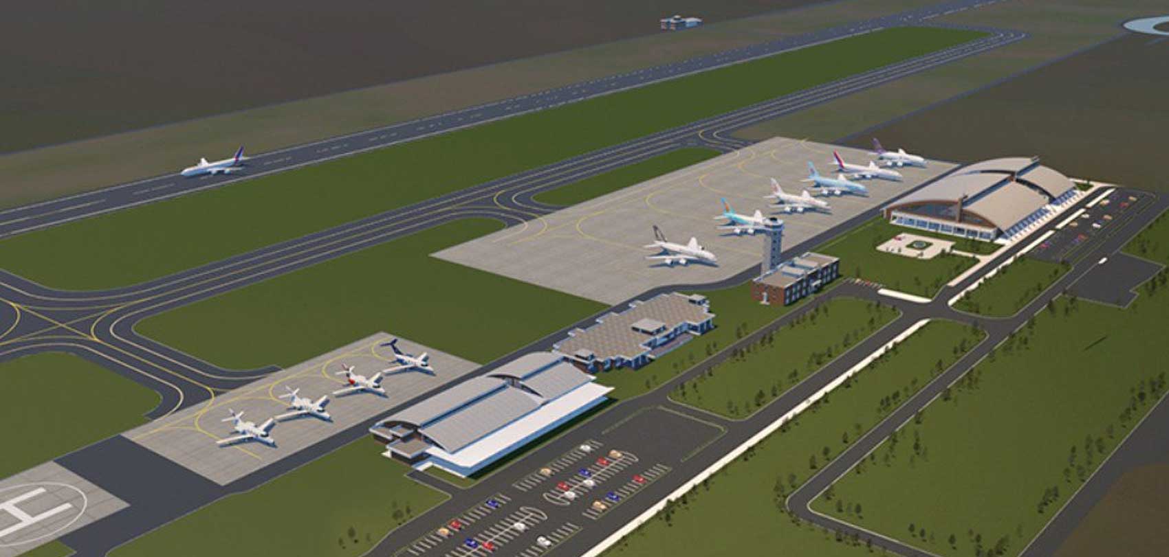 वुद्ध एयरको टायर पड्किँदा उडान र अवतरण अवरुद्ध 