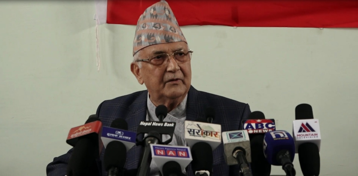 नागरिकता विधेयकलाई जस्ताको त्यस्तै फिर्ता पठाउने निर्णय गरेर गठबन्धनले घमण्ड देखायोः ओली 