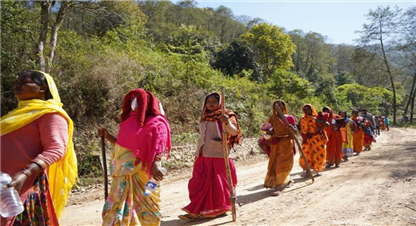 तराईबाट हिँडेर काठमाडौँ भित्रिएका मिटरब्याज पीडितद्धारा यसरी गरे खुलामञ्चमा प्रदर्शन 