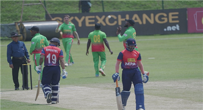 टी–२० खेलमा नेपाल जिम्बावे ए टीमसँग पराजित