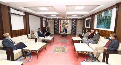 गठबन्धन बैठक बिनानिष्कर्ष सकियो, ८ गते फेरि बस्ने