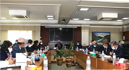 पुँजीगत खर्च गर्न सचिवहरुलाई अर्थमन्त्री शर्माको निर्देशन 