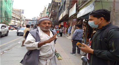 ७३ वर्षका ज्ञानबहादुरको नजरमा चुनाव : जो नेता आए पनि थाप्लोमा नाम्लो टुट्ने होइन 