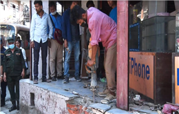 काठमाण्डौं महानगरद्वारा नक्सापास विपरीत अन्डरग्राउण्ड पार्किङमा सञ्चालित पसलहरु हटाउन सुरु