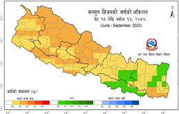 यस वर्षको मनसुनमा सरदरभन्दा कम वर्षा हुने, यस्तो छ तापक्रमको अबस्था 