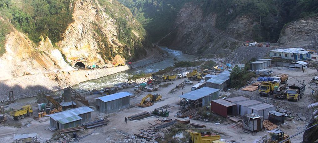 अरुण तेस्रो मुआब्जा विवादः पावरहाउसको काम सात दिनदेखि ठप्प